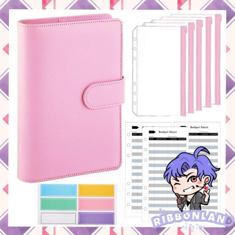 

Terlaris Set Lengkap Binder A6 - 6 Ring Budgeting Planner Nabung Value Pack Murah Cuci Gudang