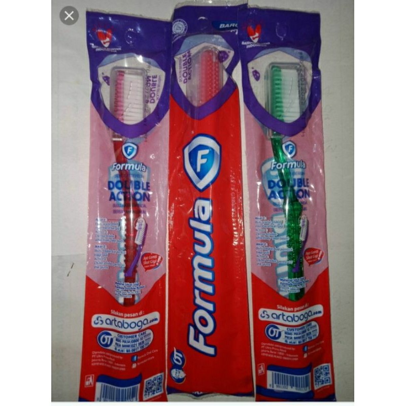 Sikat Gigi Formula Double Action