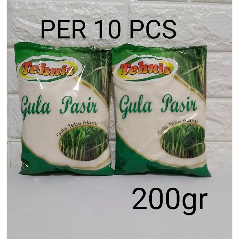

Gula Pasir Tehnis 200gr x 10pcs