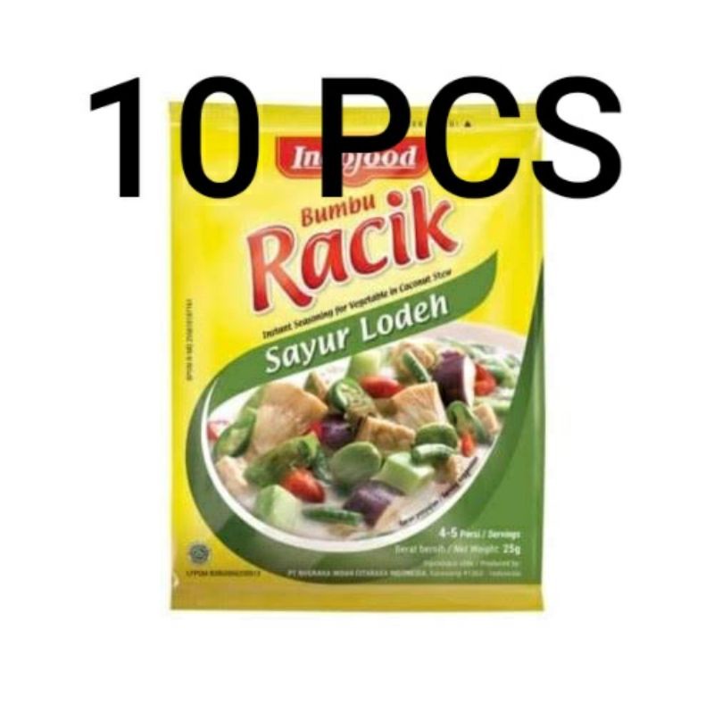 

Bumbu racik sayur lodeh pergantung 10 Sachet × 20gr