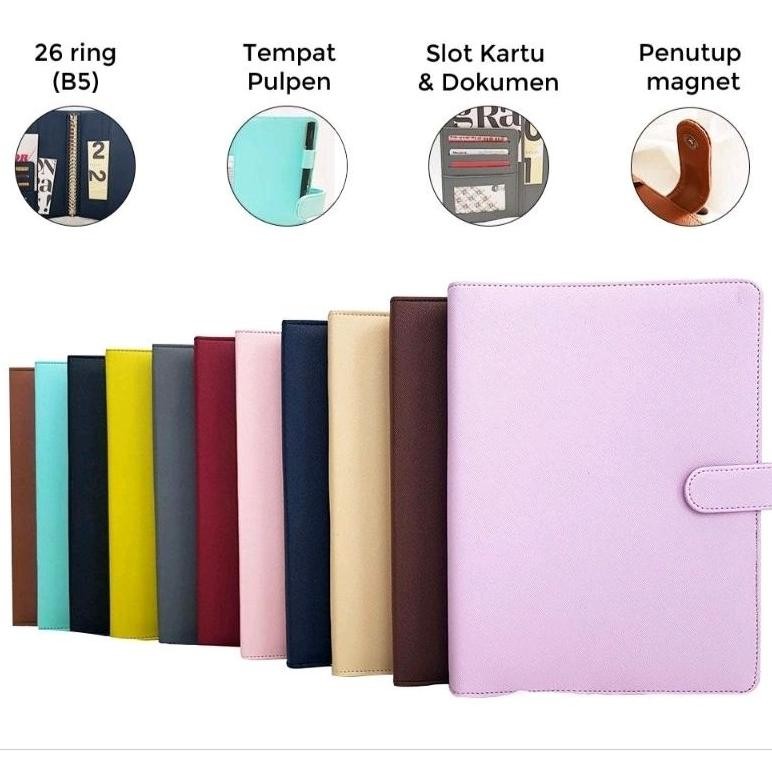 

Kekinian Binder Polos Eksklusif B5 26 Ring Agenda B5 Polos 26 Ring Binder Organizer B5 Berkualitas Termurah Terlaris