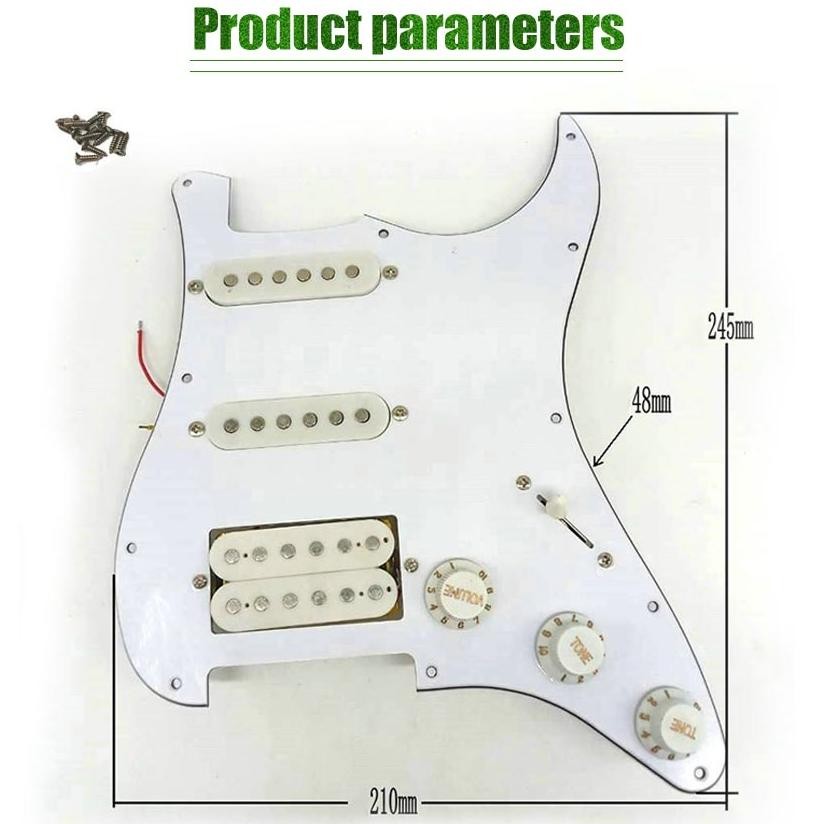 Alat & Aksesoris Musik Lainnnya Pickguard Yamaha Pacifica Plus Back Cover 1 Ply