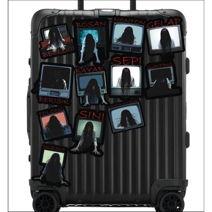 

sadako sticker pack / horror sticker / hallowen sticker / sticker pack