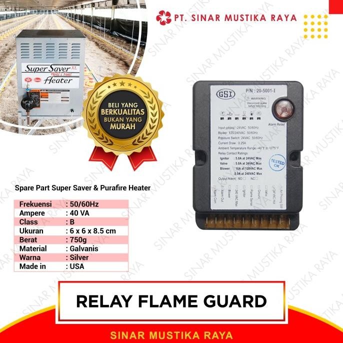 Relay Flame Guard Spare Part Super Saver / Purafire Heater