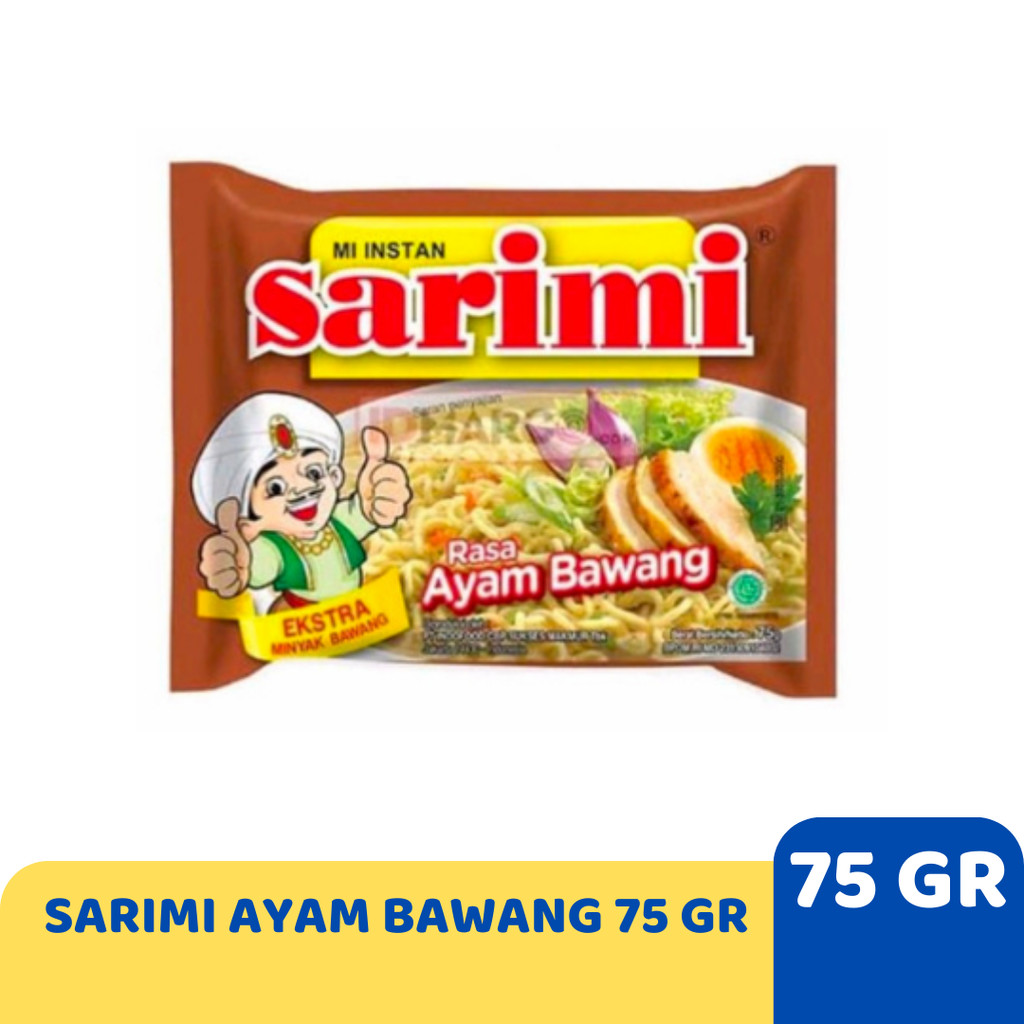 

SARIMI AYAM BAWANG 75 GR MIE REBUS