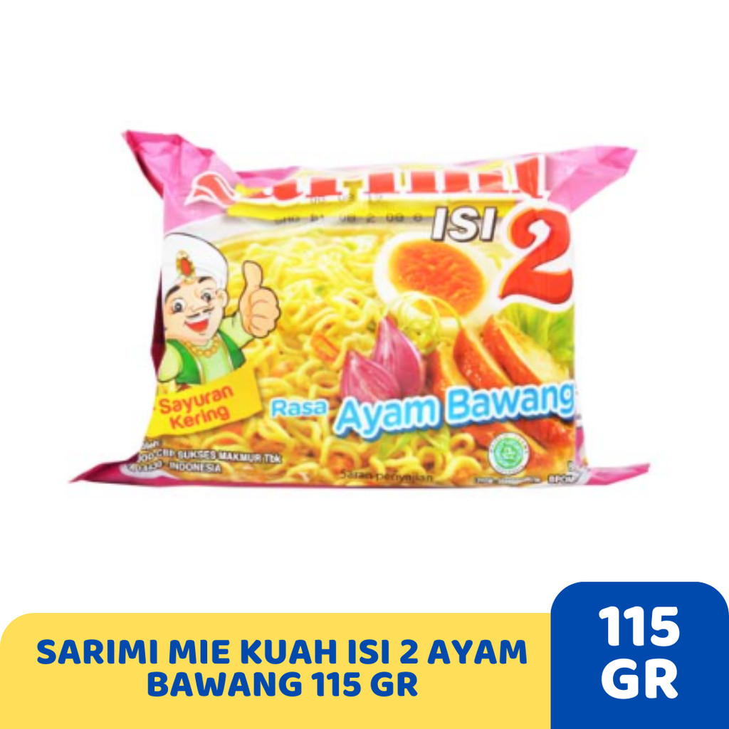 

SARIMI MIE KUAH ISI 2 AYAM BAWANG 115 GR