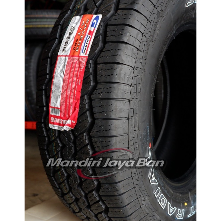 Ban GT radial 235 70 R15 Savero AT Pro ring 15 Escudo Inova Taft