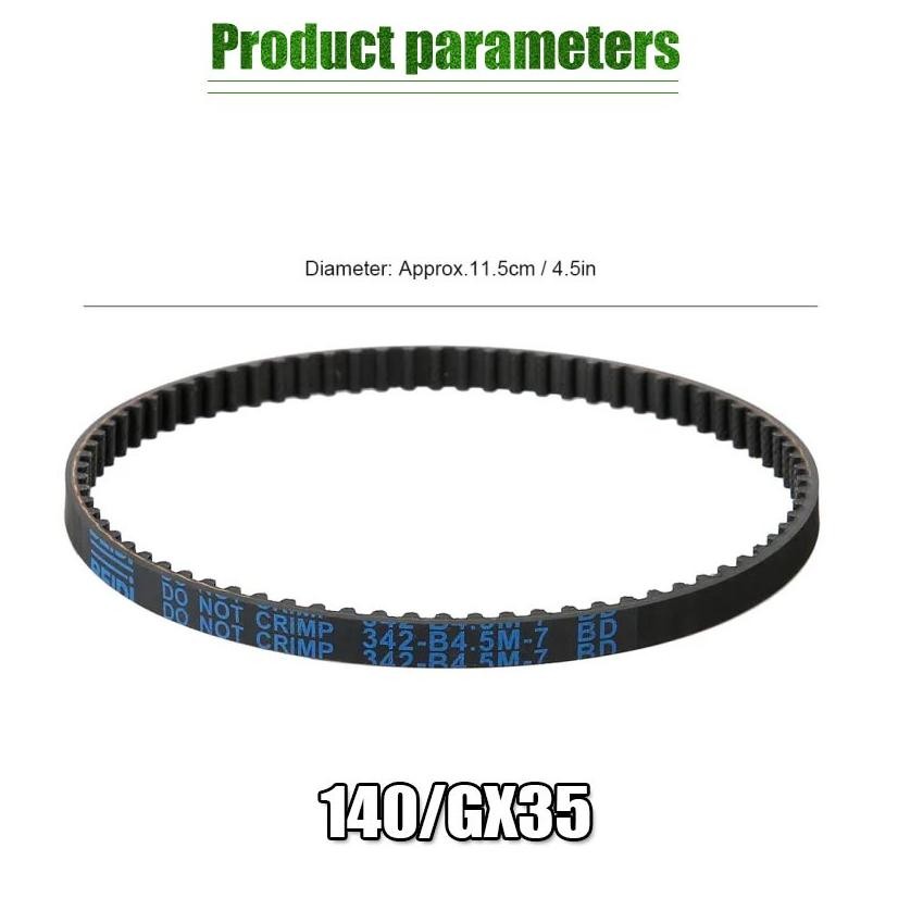 Gergaji, Mesin Pemotong, & Gerinda 140/GX35 Timing Belt Mesin Potong Rumput Honda 4tak