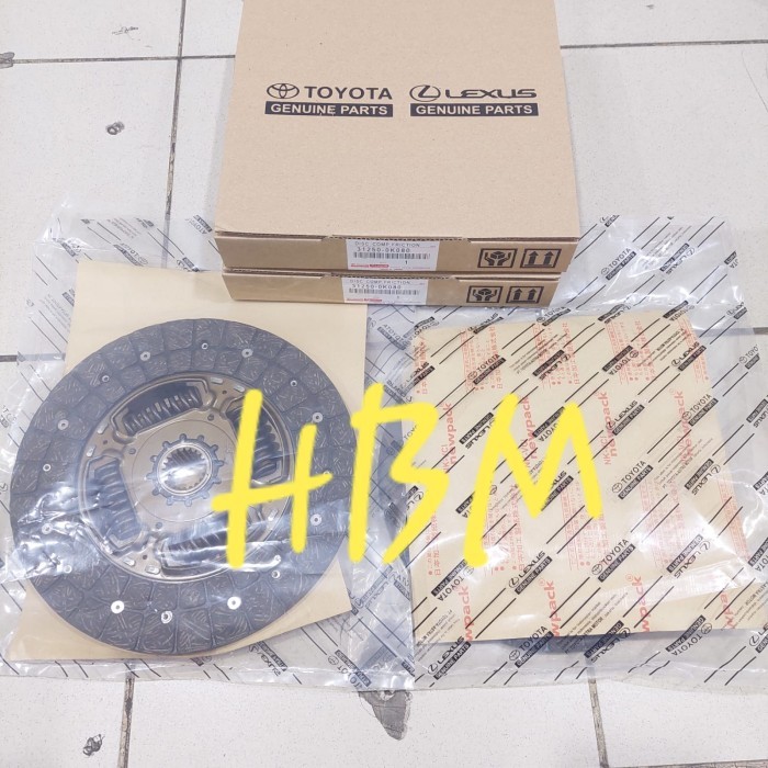 KAMPAS KOPLING PLAT KOPLING CLUTCH DISC INNOVA INOVA BENSIN ORIGINAL