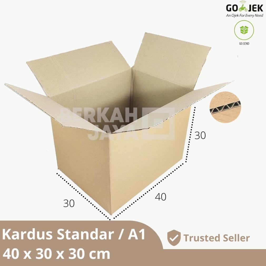 

Kardus / Box / Karton / Aksesoris / Kotak / Dus Packing Alat Kopi / Kardus Hampers Parcel Sembako / Kardus Pindahan 40 X 30 X 30 cm (Kardus 40 x 30 x 30 cm)