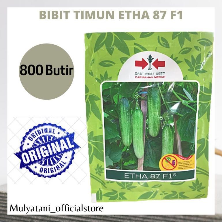 Benih Bibit Timun Lalap Etha 87 F1 800 Butir/Biji Original Cap Panah Merah
