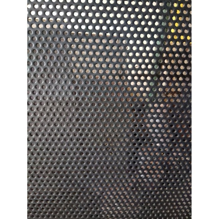 Plat Perforated Plat Lubang Tebal 1.5 Mm Lubang 5 Mm Tangerang Jakarta Asli