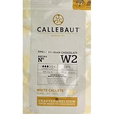 

Callebaut White Couverture Chocolate 28% 500 Gram