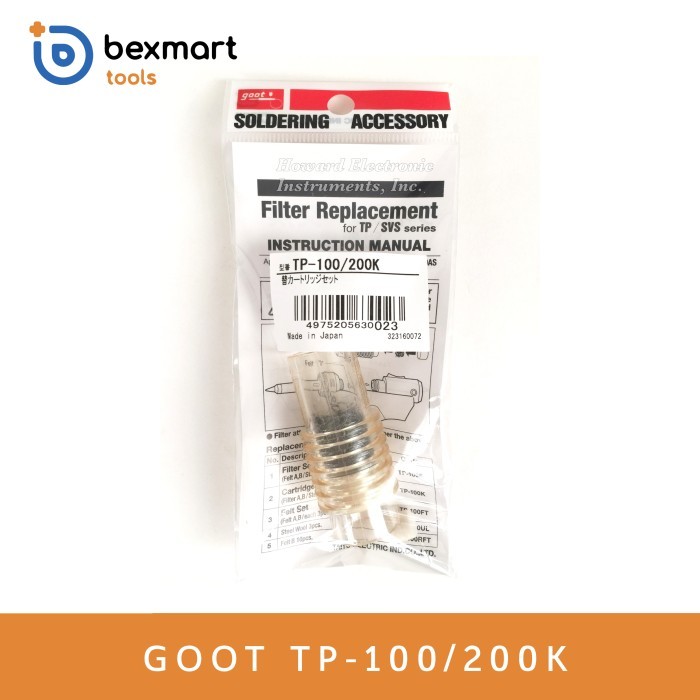 GOOT TP-100/200K FILTER TP-100/200/TP100K/TP200K