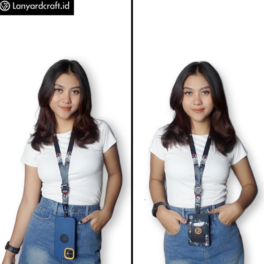 

Mega Sale LC.ID Lanyard Craft Japan Art V2 Gantungan Tali Holder Card Printing - Japan Art Series Termurah