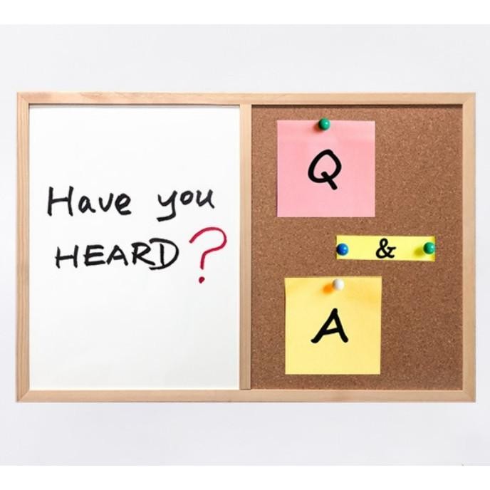 

iQ45 (TERMURAH) MDF Board Mading kamar aesthetic 30x40 / 40x60 / 50x80 / 60x 100 dekorasi meja belajar Premium
