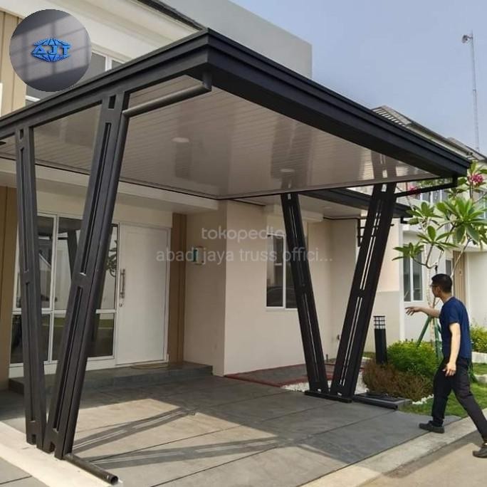 Kanopi Hollow Galvanis 4X6 Dan Plafon Pvc | Material