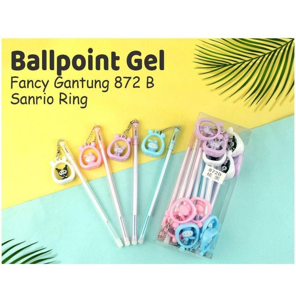 

He13 *DUNIA PESTA* (1 PACK / 12 PCS) BOLPEN GANTUNG / PULPEN GANTUNGAN SANRIO / PEN GEL GANTUNG KUROMI LUCU Sale
