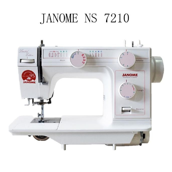New Janome Ns 7210 - Mesin Jahit Janome Ns7210 (Semi Portable)