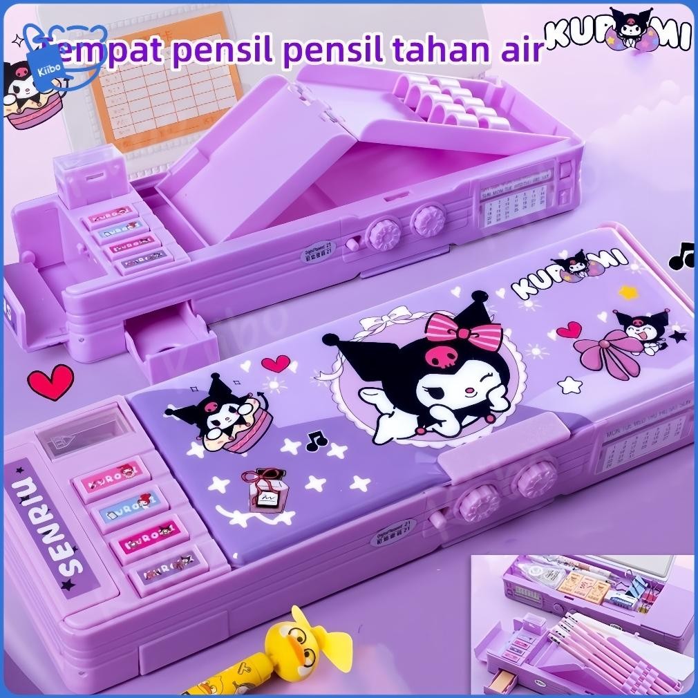 

er-90 Ready StockGaya Baru Cinnamoroll Kotak Alat Tulis Multifungsi Kunci Kode Perempuan Pensil Sanrio Dua Sisi Bernilai Tinggi Kapasitas Besar Termurah
