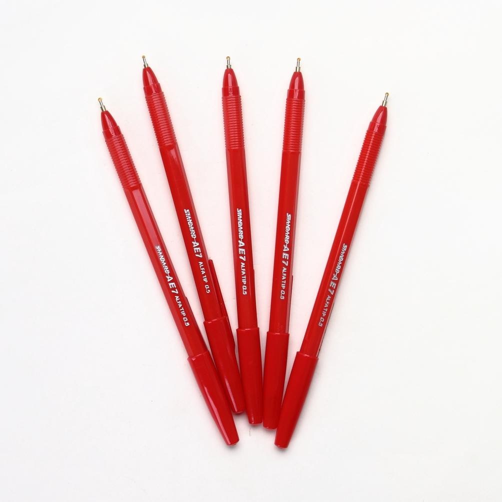 

Best Seller Standard - Pulpen Bolpen Ball Point AE7 0.5mm Super Smooth - Lusin Sale