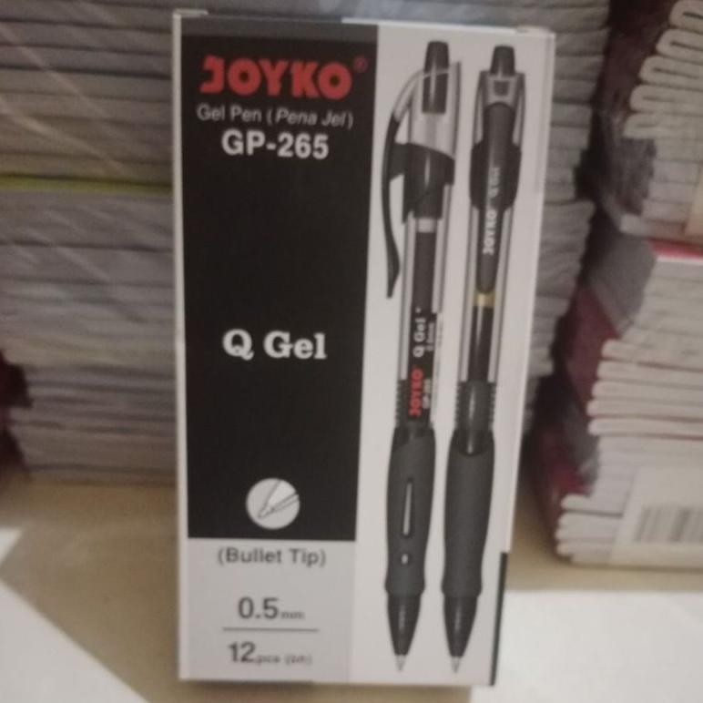 

fg-87 pulpen joyko GP-265 Q Gel 1pack isi (12pcs) Hemat