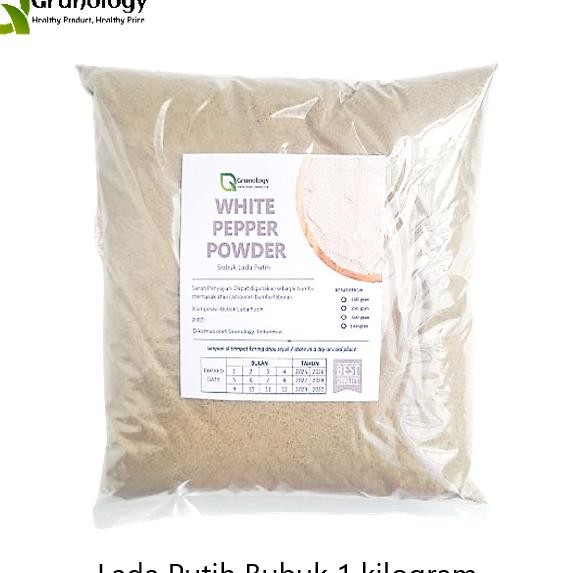 

Lada Putih Bangka Bubuk / White Pepper Powder (1 Kilogram) By Granology