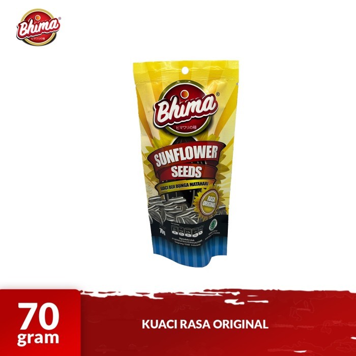 

Mr.P - Bhima - Kuaci Rasa Original 70gr - Original Sunflower Seed