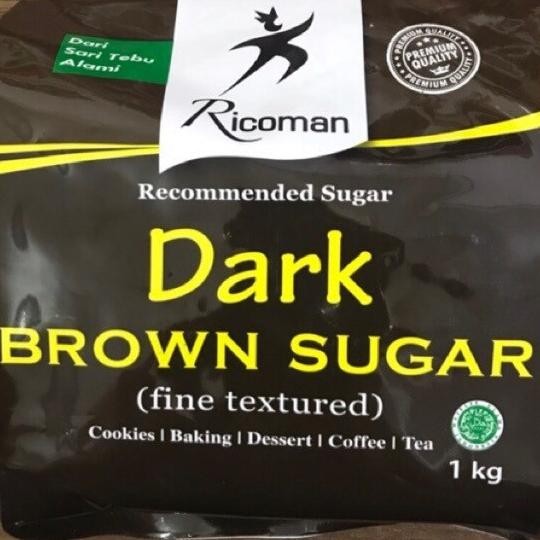 

Dark Brown Sugar Ricoman 1Kg