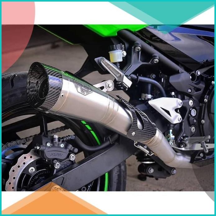 Original R9 H2 SS New Ninja 250 FI 2018 2019 Knalpot Racing Ori 250FI