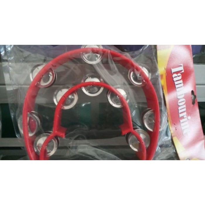 BERGARANSI TAMBOURINE ICIK KECRIK KICRIK DOUBLE ALAT MUSIK DANGDUT QASIDAH