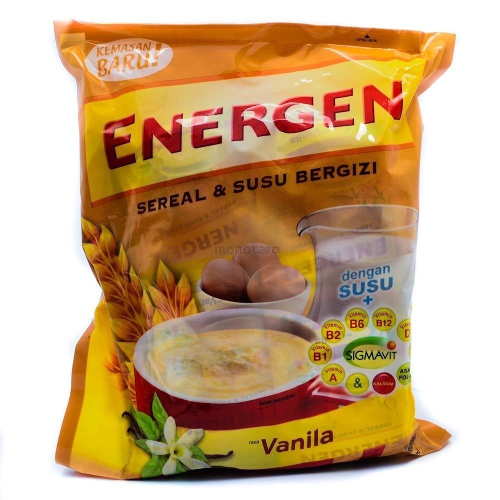 

ENERGEN Vanilla 20s x 30gr