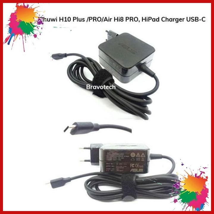 (BRAV) ADAPTER CHUWI H10 PLUS/PRO/AIR HI8 PRO/HIPAD CHARGER USB-C BERGARANSI