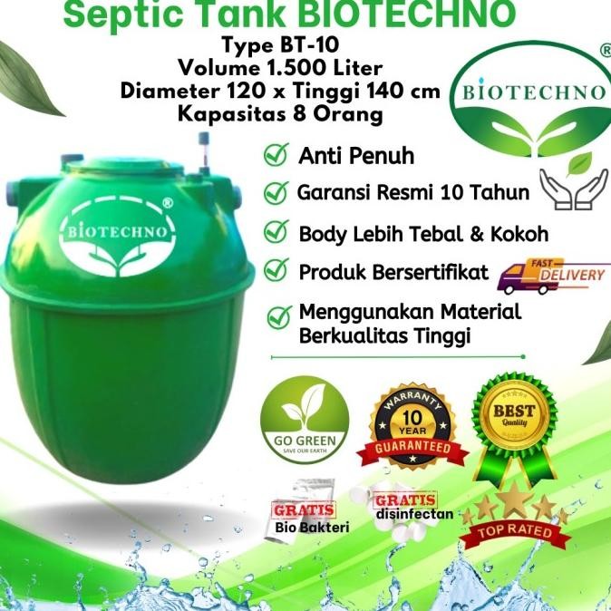 Septic Tank Bio - Septic Tank Biofil - Septic Tank Biotechno Terbaik