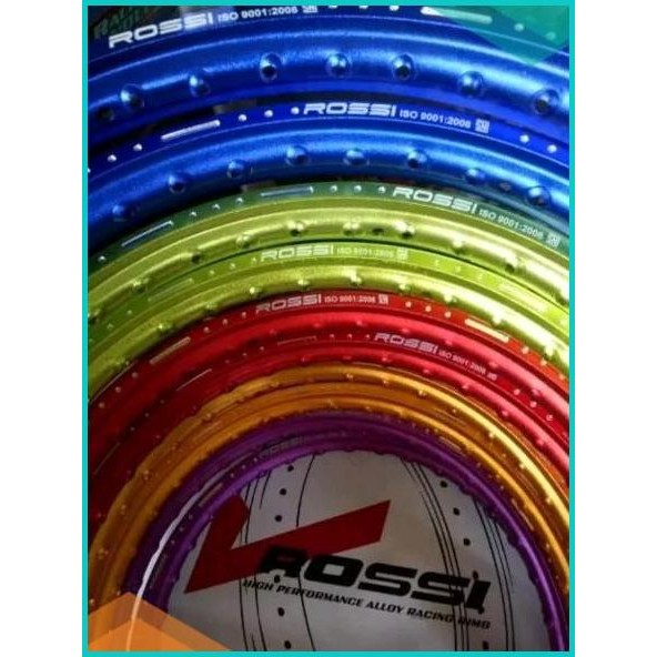 velg v Rossi sepasang 140x17 depan belakang model coak 140BZ4 last st