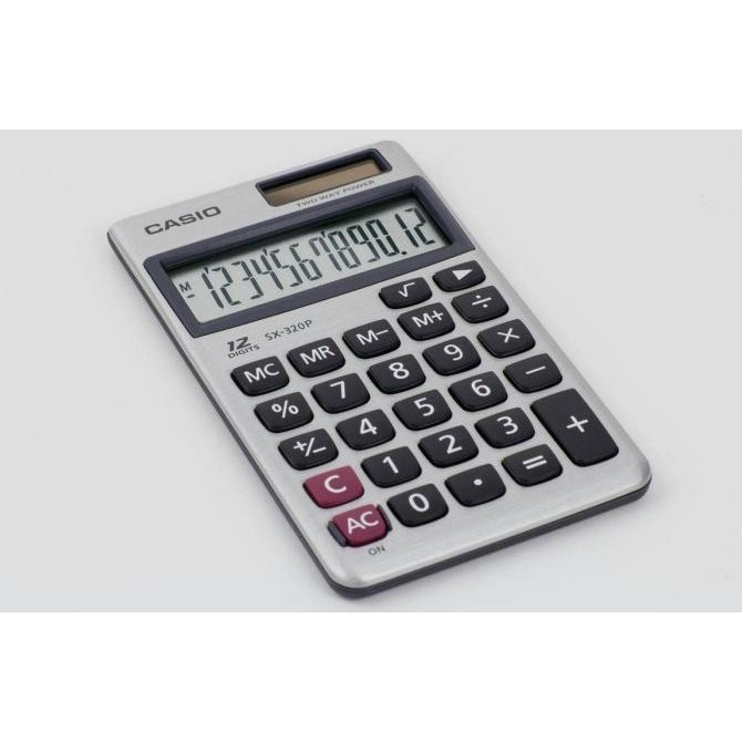 

uk-12 CASIO SX-320P - Kalkulator Pocket Hemat