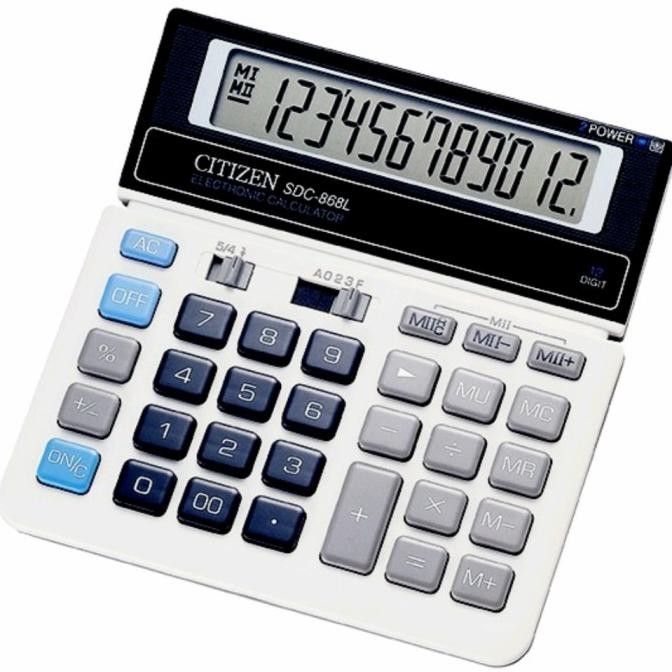 

GF21 citizen kalkulator sdc 868 l SDC-868L Calculator Terlaris
