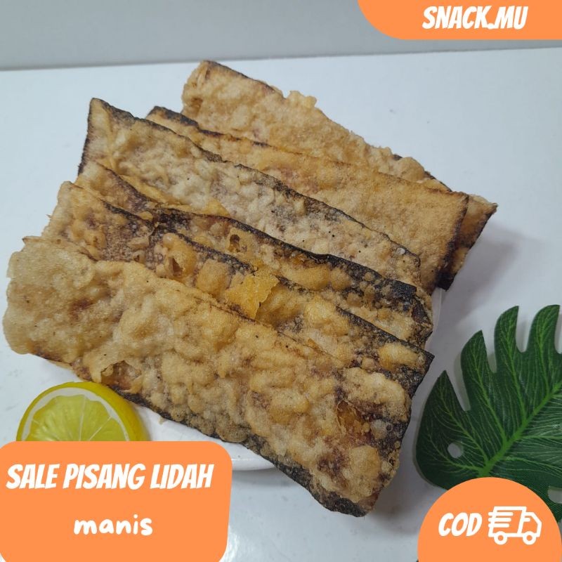 

SNACK CEMILAN KILOAN SALE LIDAH PISANG LEGIT 250 GRAM