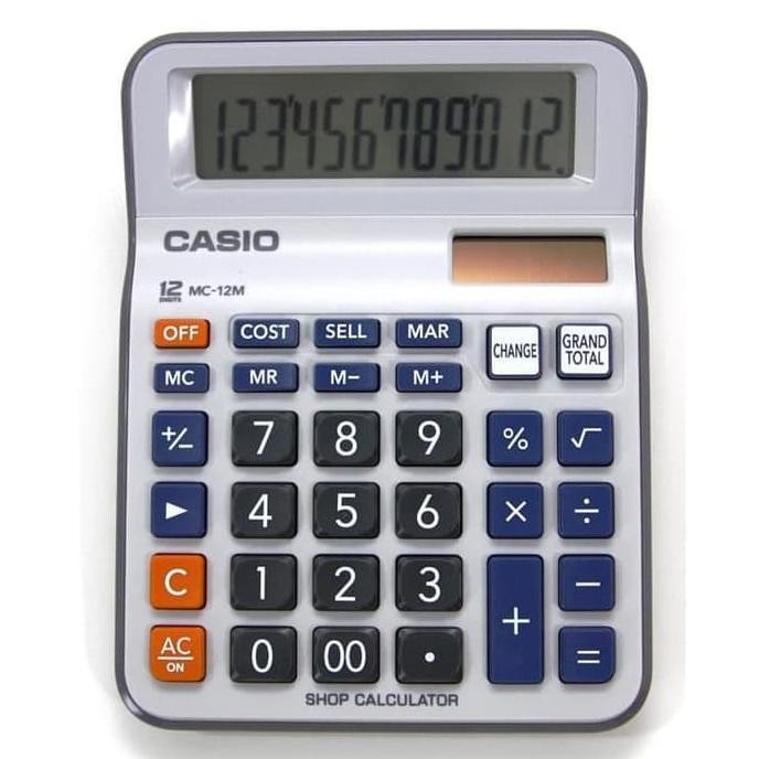 

u-45 Casio Calculator MC 12 M Hemat