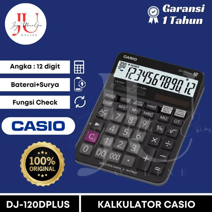 

Am67 Kalkulator Casio DJ-120D Plus Termurah