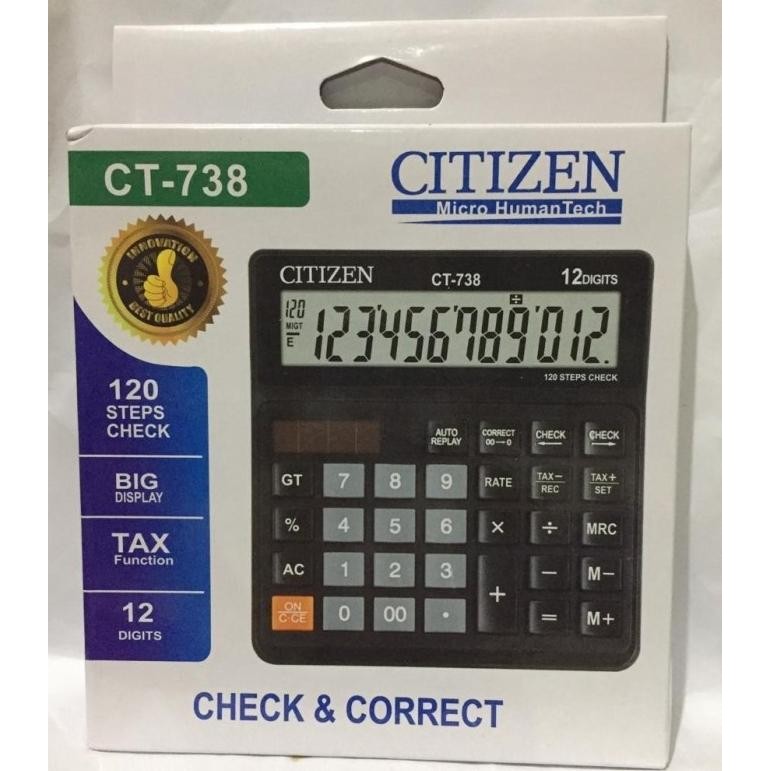 

fsd-34 kalkulator / calculator CITIZEN CT 738 Sale