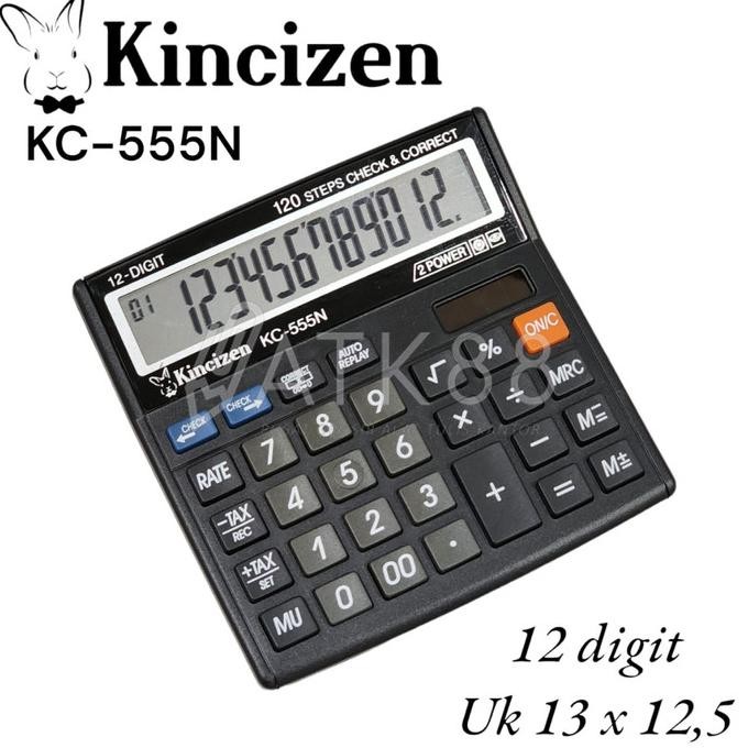 

gfd-6 Calculator / Kalkulator Kincizen KC-555N Hemat