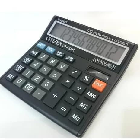 

qw-7 Kalkulator Citizen CT-555N / CT 555 N / Tax Calculator / Mark Up Terlaris