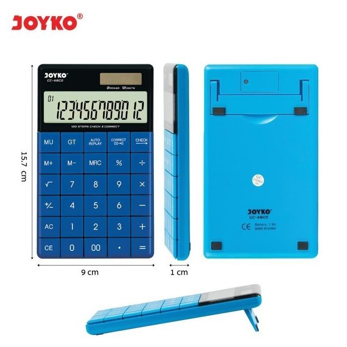 

WDM-2227 JOYKO CALCULATOR / KALKULATOR CC-48CO 12 digits Original