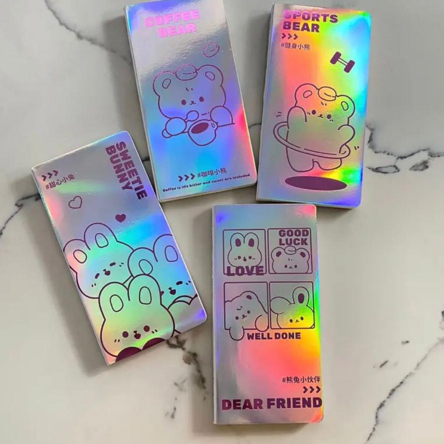 

Promo Buku Diary Hologram Coffee Bear Lucu Free 4 Stiker Jurnal Book