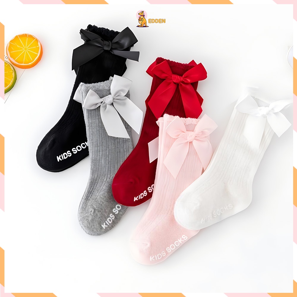 Edden COD Kaos Kaki Bayi Panjang untuk Perempuan Kaus kaki bayi lucu