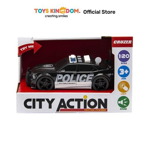Cruzer City Action Mainan Mobil Polisi