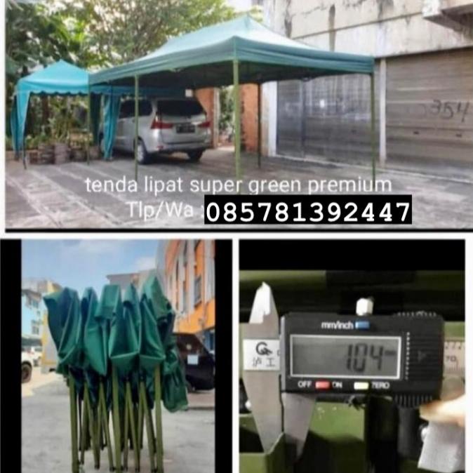 TENDA LIPAT SUPER PREMIUM UK 3X6 TEBAL 1,4mm