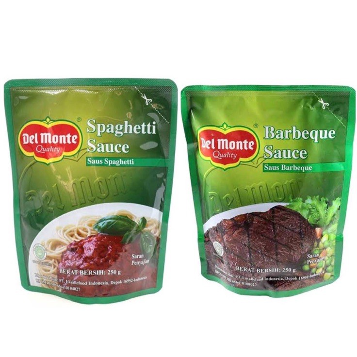 

Pasti Murah Delmonte Spaghetti Sauce, Barbeque Sauce 250gr