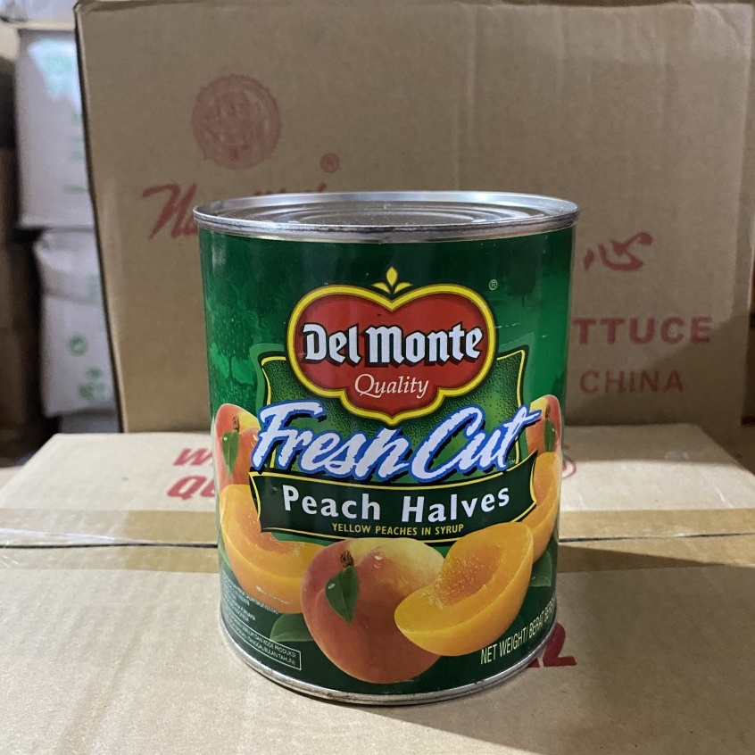 

Best Produk Delmonte Peach Halves 825 gr Ready Stock